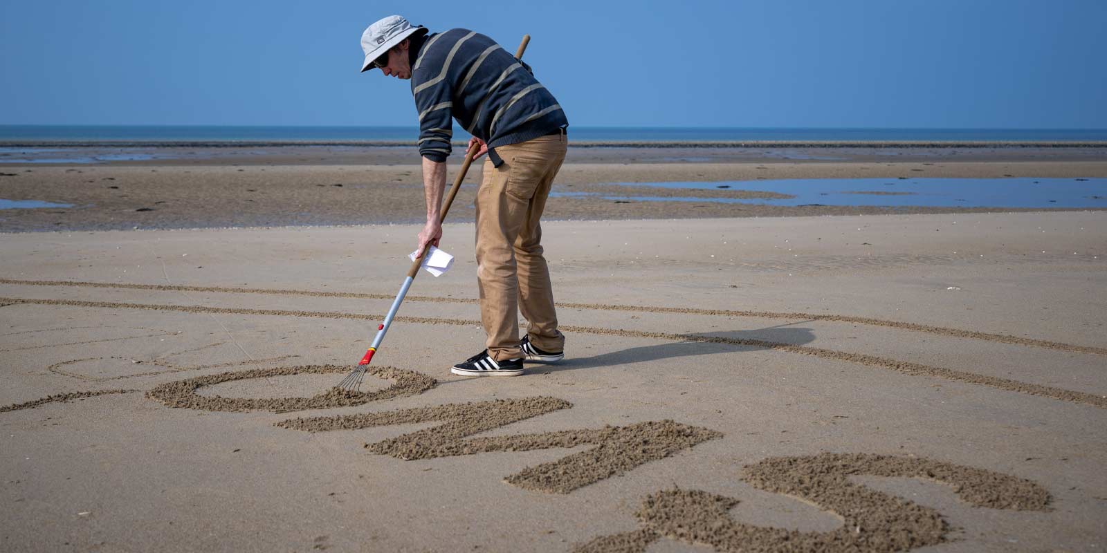 D-Day Sand Art