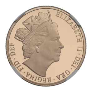 2016 Elizabeth II Gold Proof Sovereign - Unique James Butler Portrait