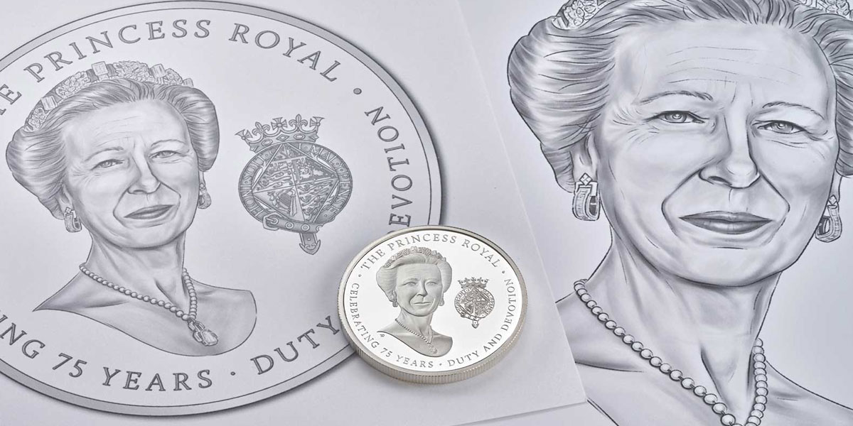 Princess Anne Commemorative Coin