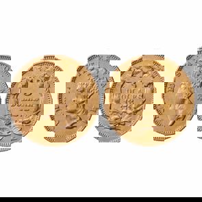 US, Indian Head Gold $3 1854-1889 EF