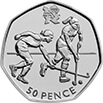 Hockey 50p Coin