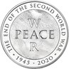 The 2020 End of the Second World War commemorative £5 coin.